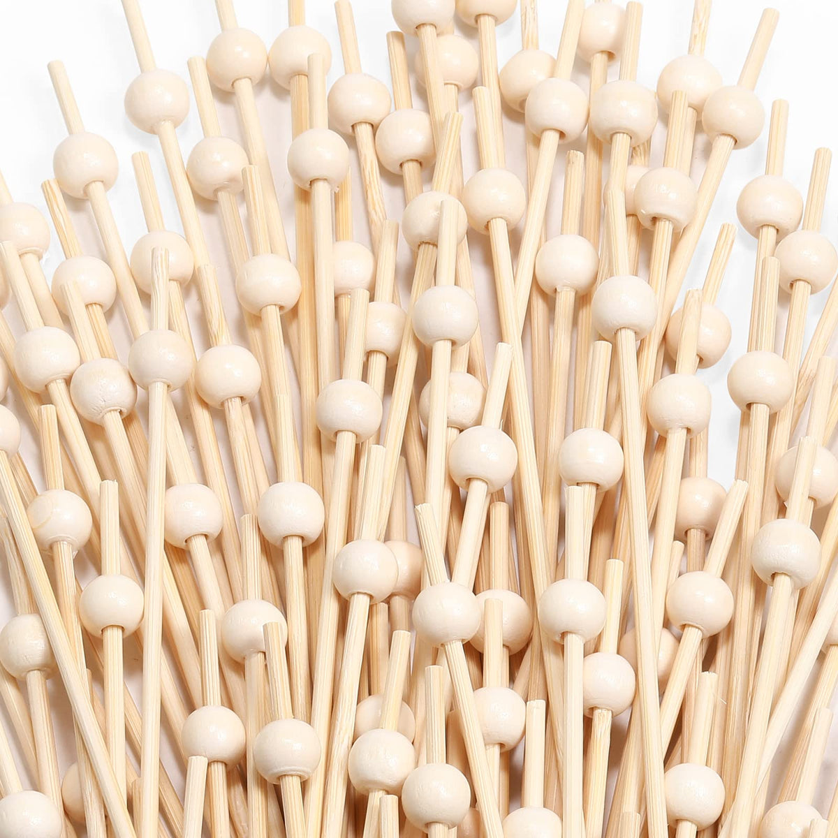 CockStixs bamboo cocktail picks for elegant garnish in appetizers and drinks.