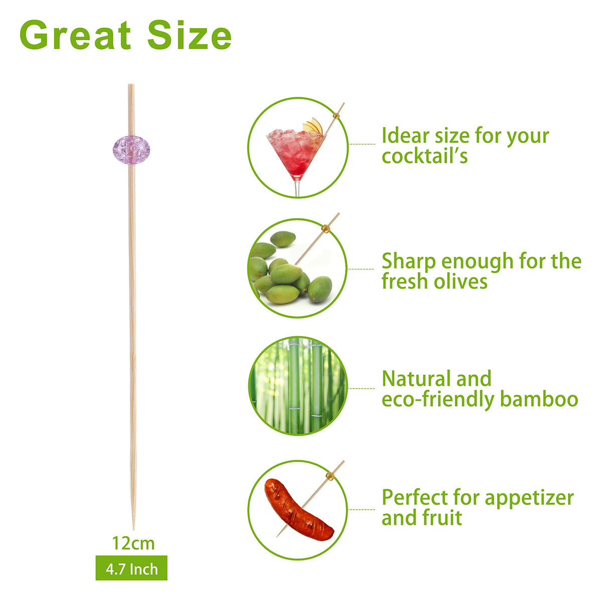 CockStixs eco-friendly disposable picks for quick cleanup after events