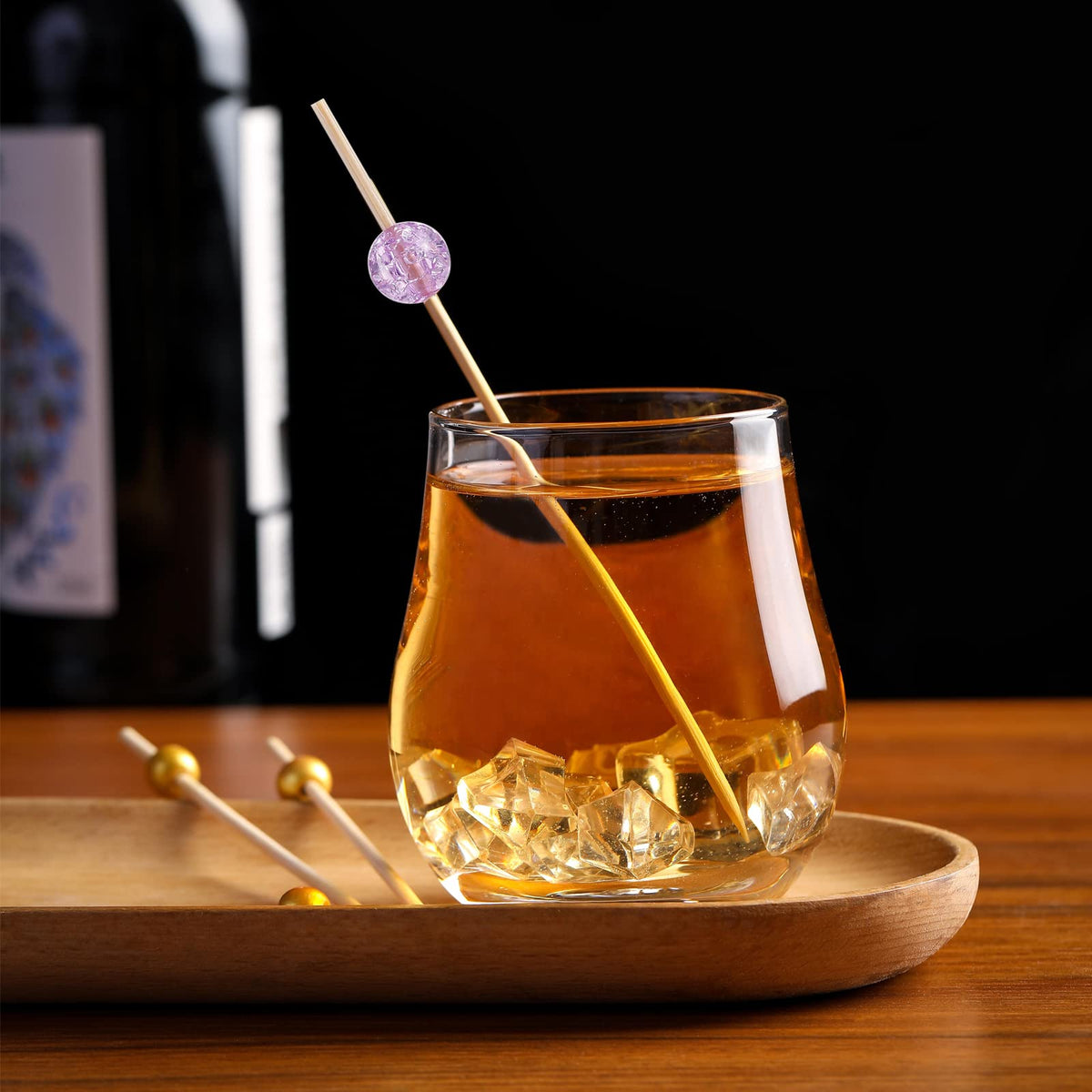 CockStixs garnish-design skewers in use pins bites for a professional presentation