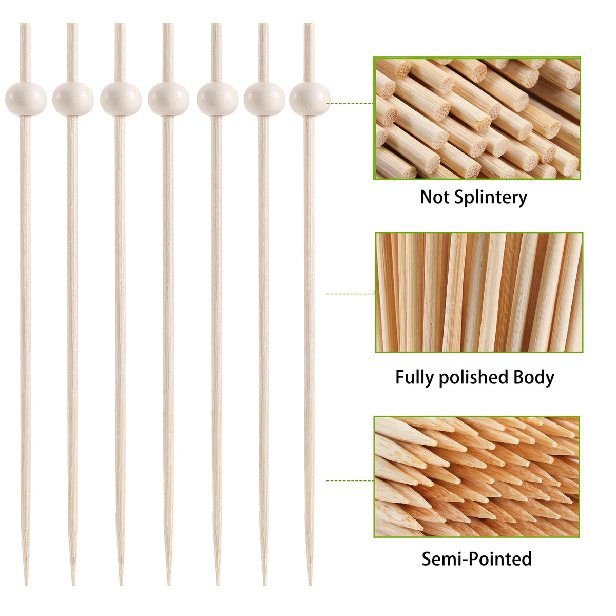 CockStixs 200-piece pack provides great value for home entertaining.