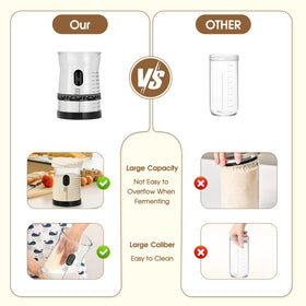 Coco Bird Pro thermometer helps monitor fermentation temperature for consistent results