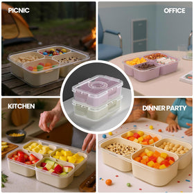 CODIEKEY Snackle Box 2-pack offers value and organization at home.