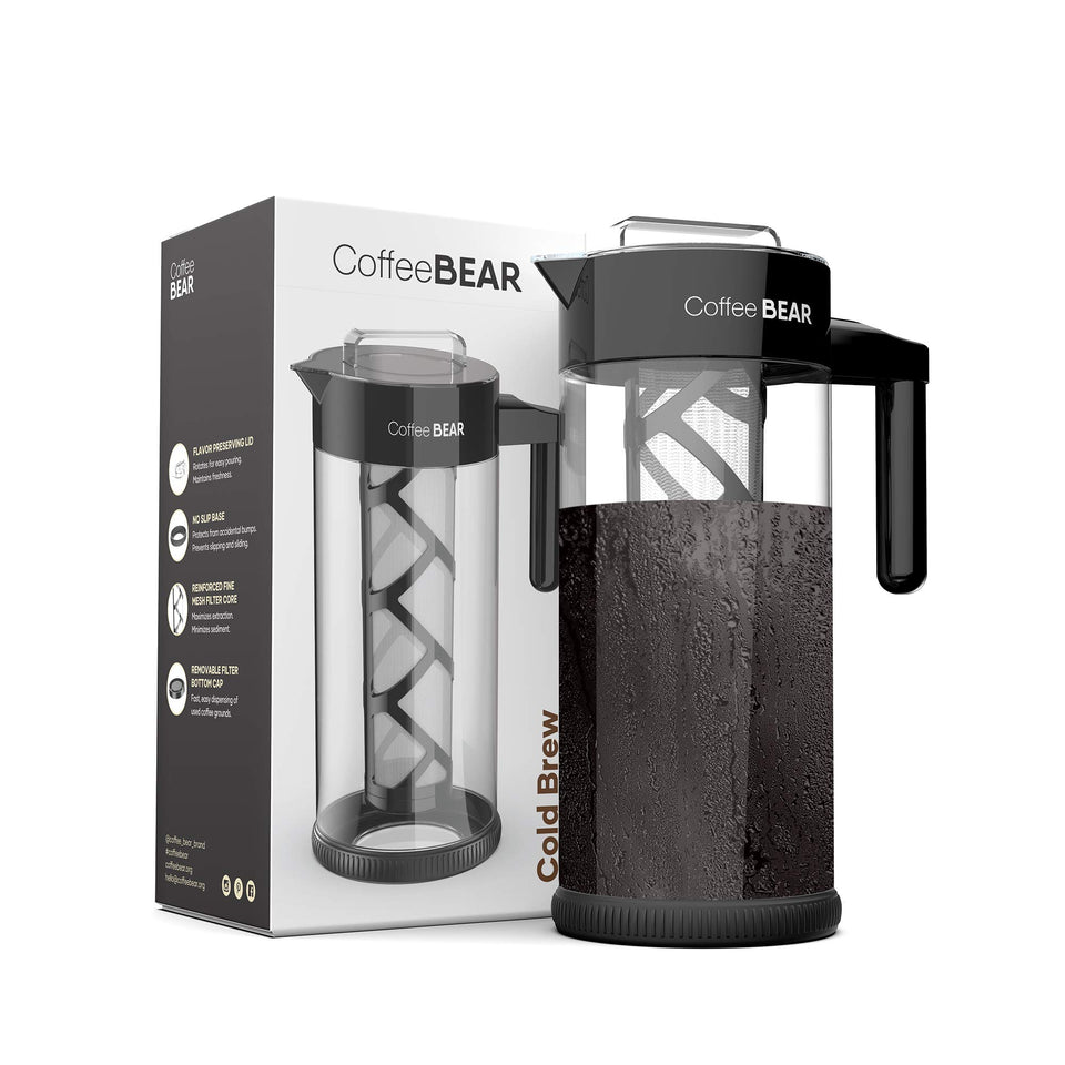 COFFEE BEAR cold brew pitcher 1300ml for smooth coffee