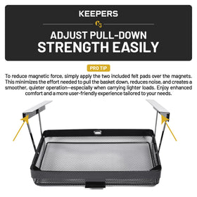 COFFEEKEEPERS compact under-desk drawer fits tight spaces for clutter-free counters.