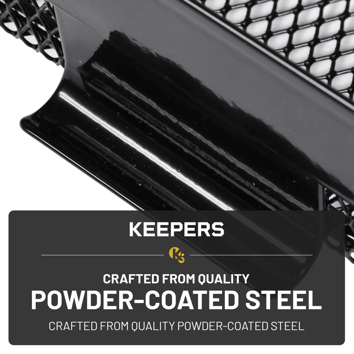 COFFEEKEEPERS sturdy metal drawer attachment remains secure under a desk during daily tasks.