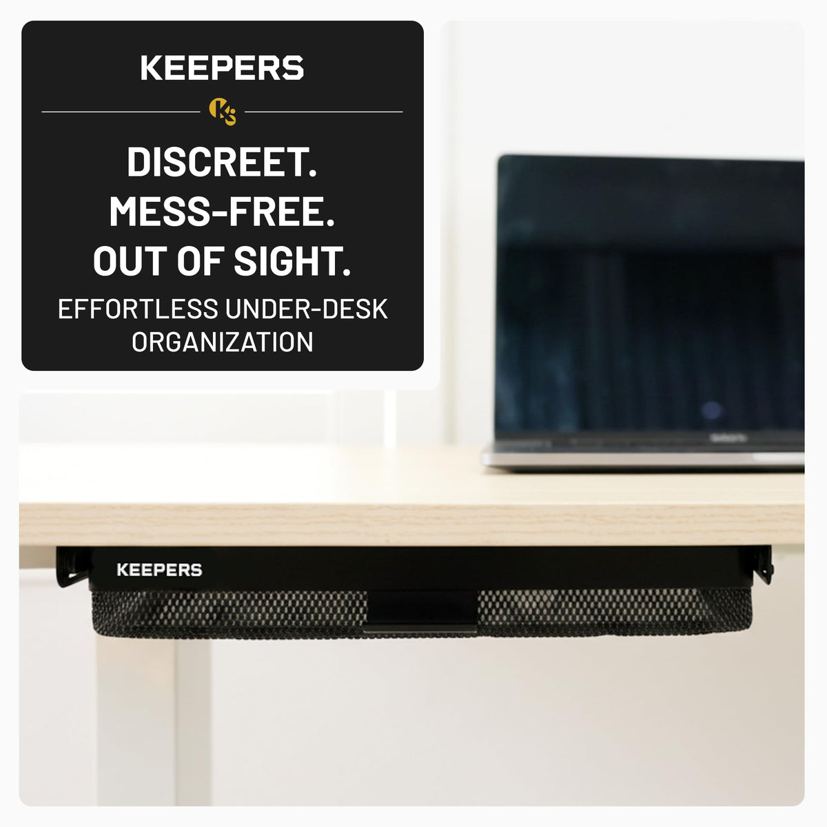COFFEEKEEPERS Keepers installation with screws-first approach ensures secure, permanent mounting.
