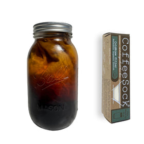 CoffeeSock DIY cold brew cost per serving saves money