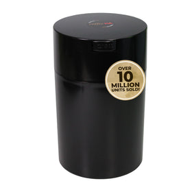 COFFEEVAC airtight 1LB container with compact design for fresher beans