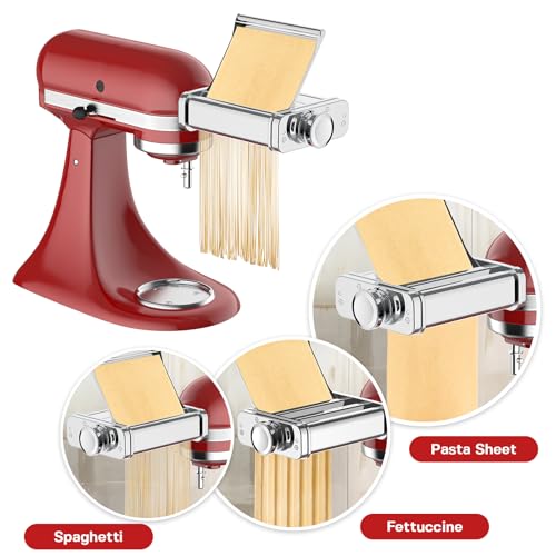 Cofun 304 stainless steel construction ensures durable, quiet pasta making