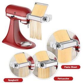 Cofun 304 stainless steel construction ensures durable, quiet pasta making