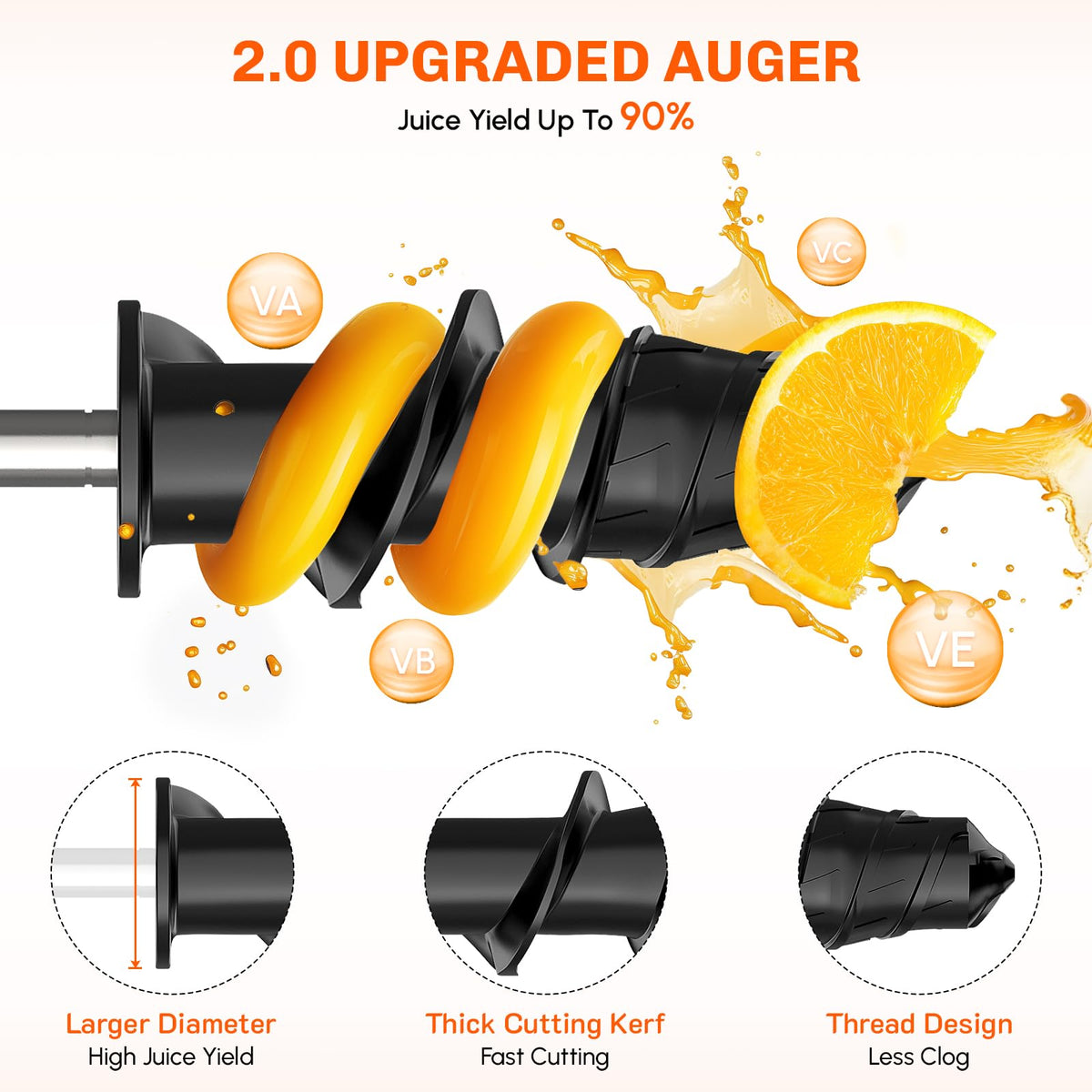 Cofun cold-press extraction preserves nutrients and yields richer juice.