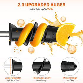 Cofun cold-press extraction preserves nutrients and yields richer juice.
