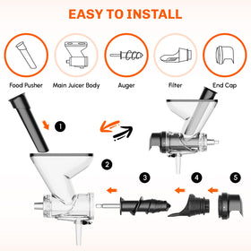 Cofun compact design saves counter space during everyday use.