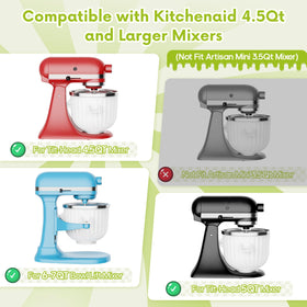 Cofun ice cream attachment parts are top-rack dishwasher-safe for easy cleanup.