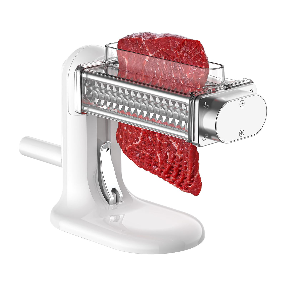 Cofun manual meat tenderizer tool top view for easy handling.