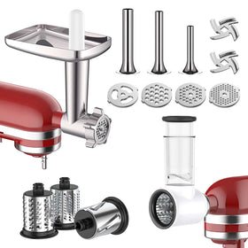 Cofun meat grinder attachment for KitchenAid enables versatile grinding