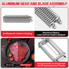 Cofun meat tenderizer base suction demonstrates stability during use.
