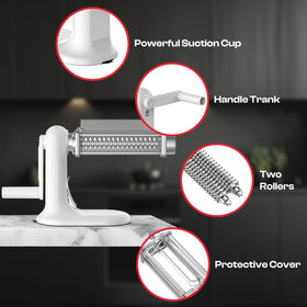 Cofun meat tenderizer in action on a steak for juicier results.