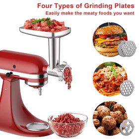 Cofun slicer shredder attachment for KitchenAid processes vegetables and cheeses