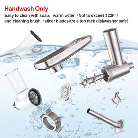 Cofun top-rack safe slicer blades for dishwasher cleaning