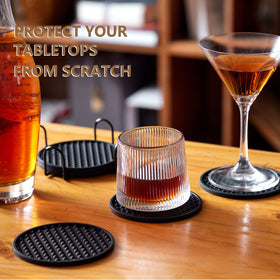 Coga coasters are versatile for outdoor use and hot pan protection.