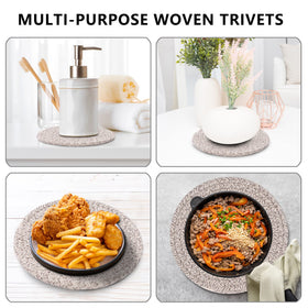 Coga Trivets used as versatile dish mat and coaster in kitchen