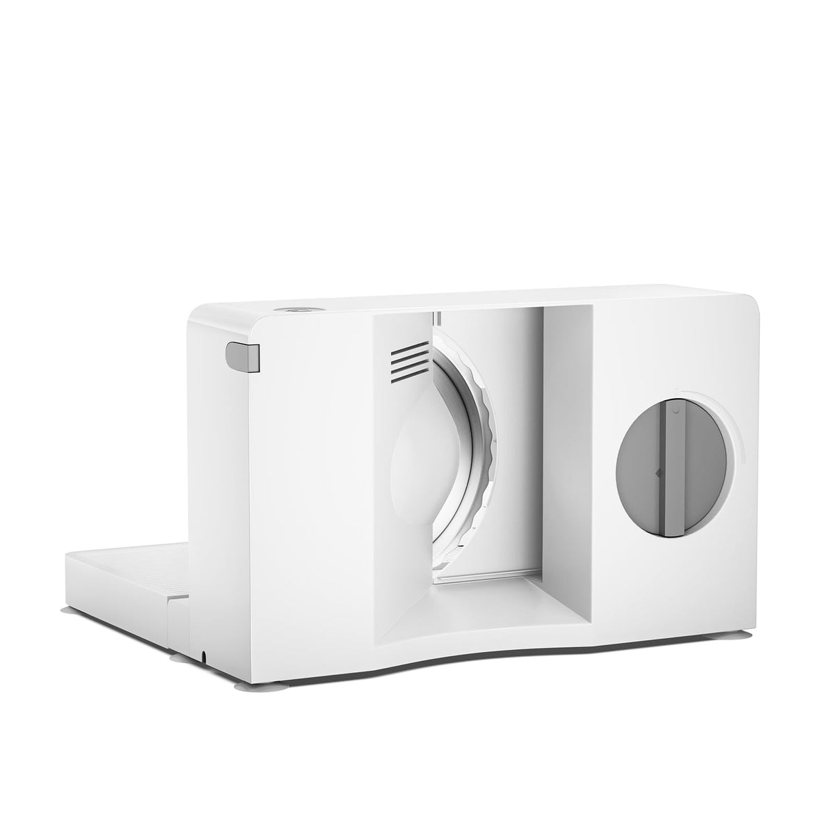 Cogace slicer thickness control 0-20mm for uniform cuts.