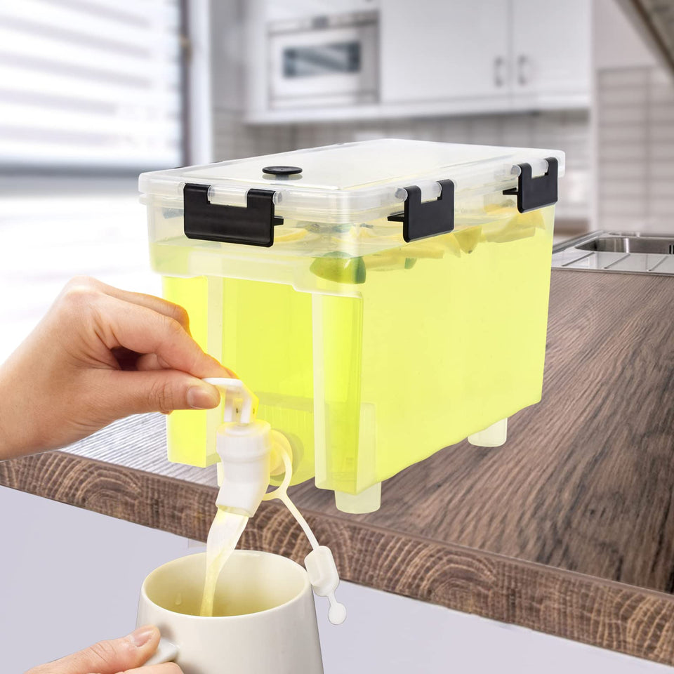 COHOMA 1 gallon drink dispenser with spigot for easy pouring.