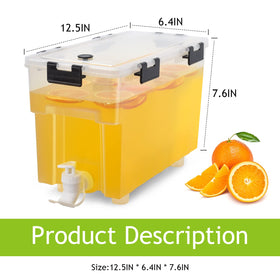 COHOMA party-ready beverage dispenser keeps drinks organized for events.