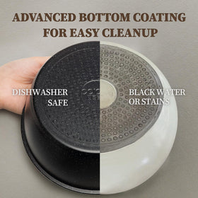 PFAS/PTFE/PFOA-free natural ceramic coating on Coicur cookware for healthier cooking