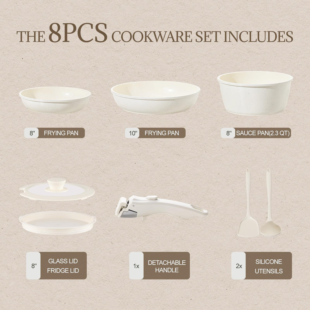 Coicur detachable-handle demonstrates space-saving versatility