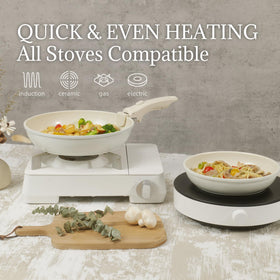 Coicur cookware is dishwasher-safe for effortless post-cook care