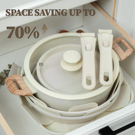 Coicur dual-coated interior and exterior for quick cleaning