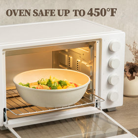 Coicur space-saving stackable design in a compact kitchen
