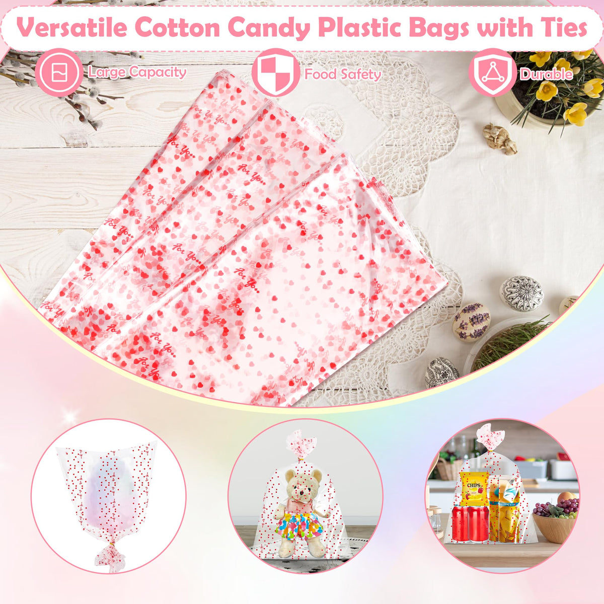 Coitak colorfully patterned sticks add fun visuals to candy creations