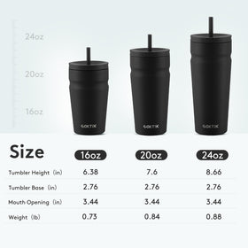COKTIK tumbler with laser-engraved logo adds a premium touch