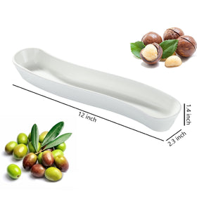 COKUMA olive dish curve design frames appetizers with raised sides