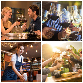 COKUNST portable wine opener ideal for parties and outdoor events.