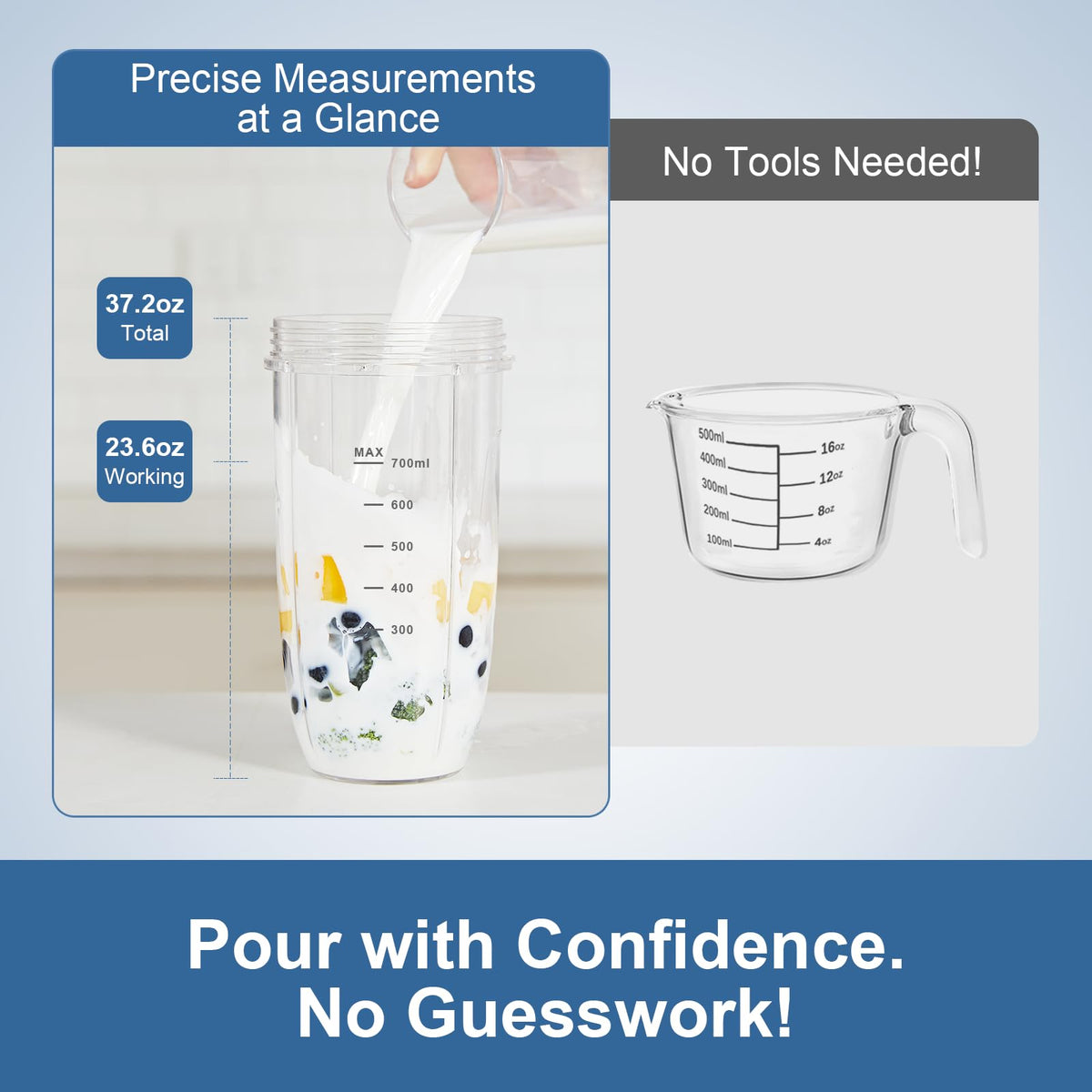 Colarlemo blender non-slip base keeps countertop steady
