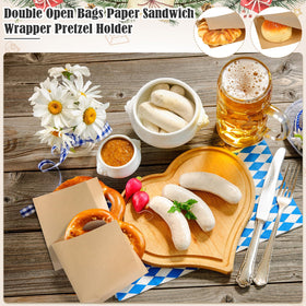 Colarr microwave-safe paper bags suitable for brief reheating