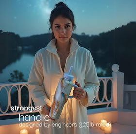 The Coldest Water tumbler is durable and leakproof for travel and workouts.