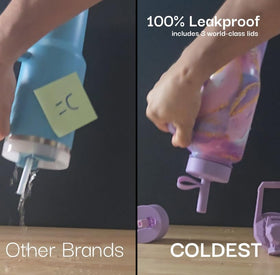 Ice-cold performance for 36+ hours with The Coldest Water 36 oz tumbler.