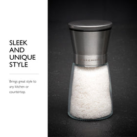 Modern kitchen scene with Cole & Mason Sunderland salt mills