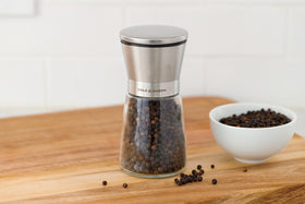 Cole & Mason Sunderland wide base for easy refilling and mess-free topping.