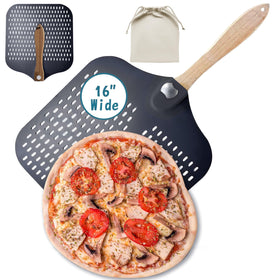 Colenza pizza peel 16 inch wide ideal for transferring large pizzas