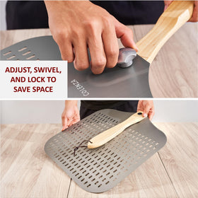 Colenza non-stick surface with flour dusting enables smooth release