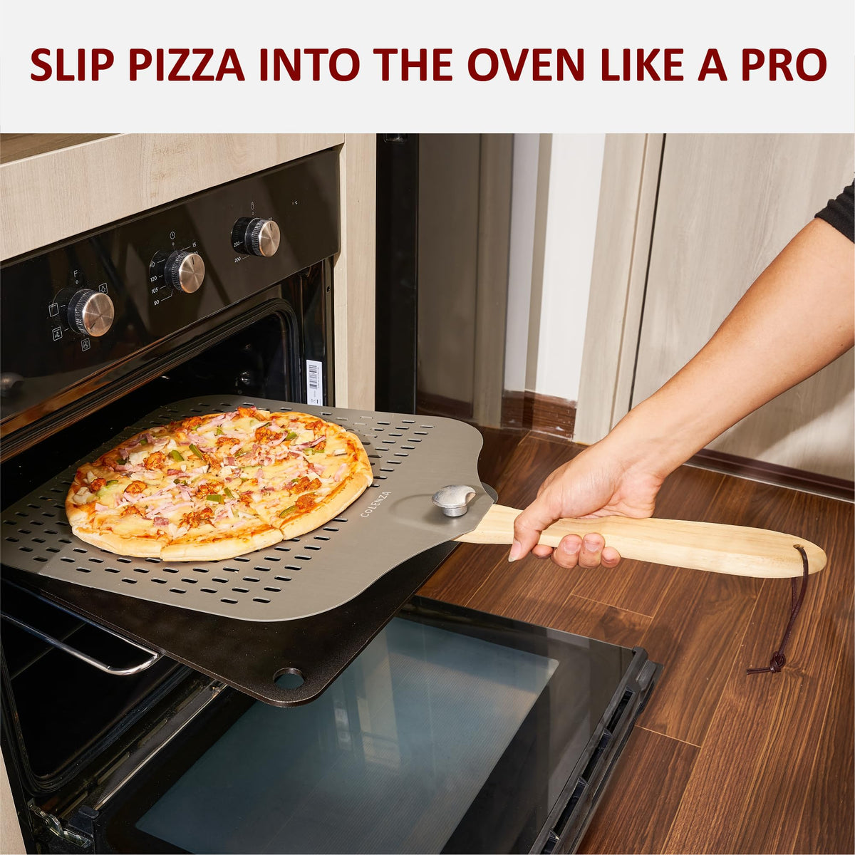 Colenza cloth storage bag protects the peel from dust