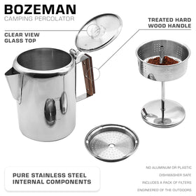 COLETTI Bozeman outdoor stovetop use delivering bold flavor on the trail