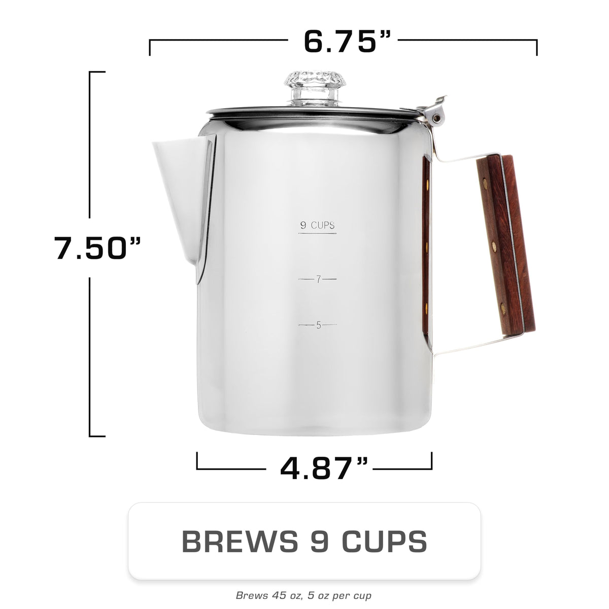 COLETTI Bozeman stainless steel body designed for durability and longevity
