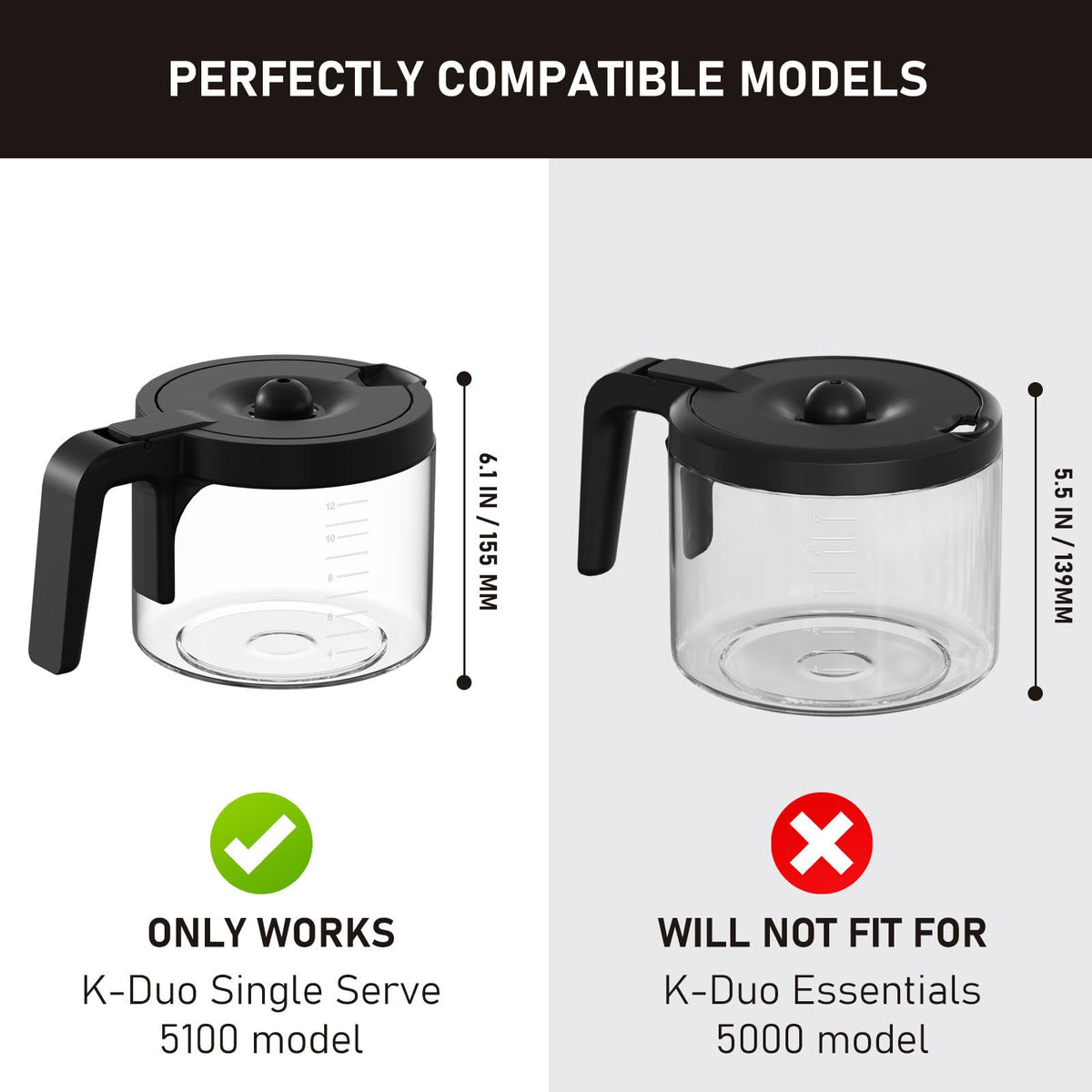 Colidier 12-cup carafe pour spout; drip-free pouring for tidy serving.
